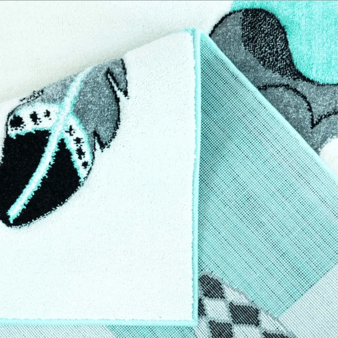 Tapis pour enfants - Bueno Indian Bear (turquoise)
