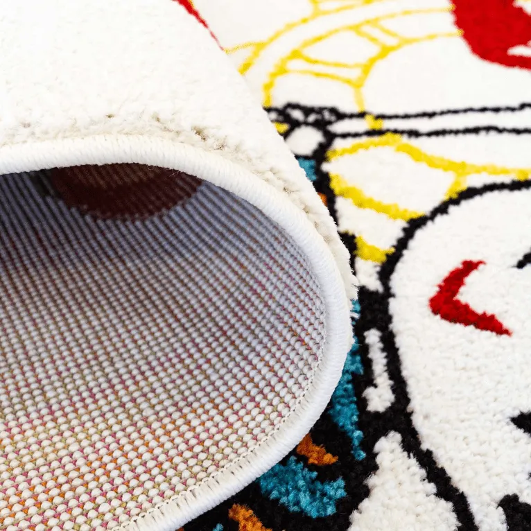 Tapis pour enfants - Moda Pirate (blanc)