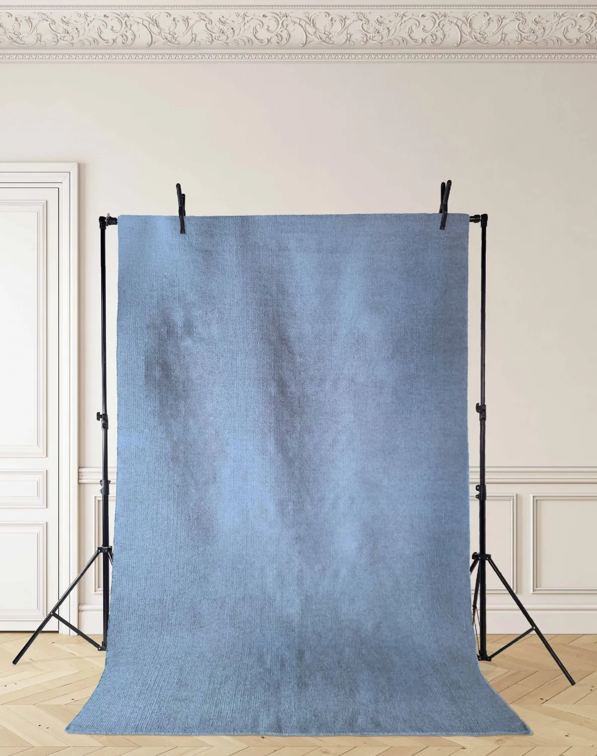 Tapis en laine - Hamilton (Faded Denim)