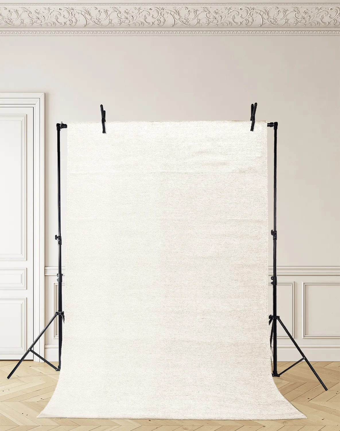 Tapis en laine - Hamilton (blanc)