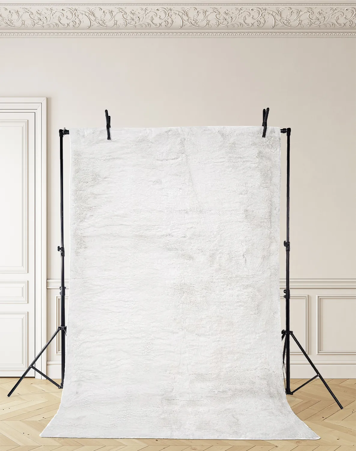 Tapis à poils longs - Cloud Super Soft (blanc)