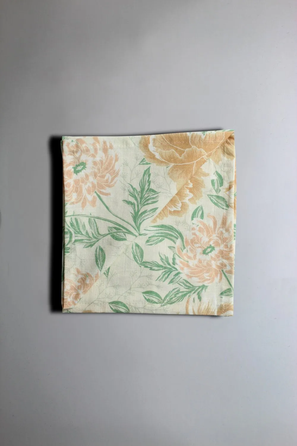 Serviettes de table en tissu - lot de 4 Almira (jaune)