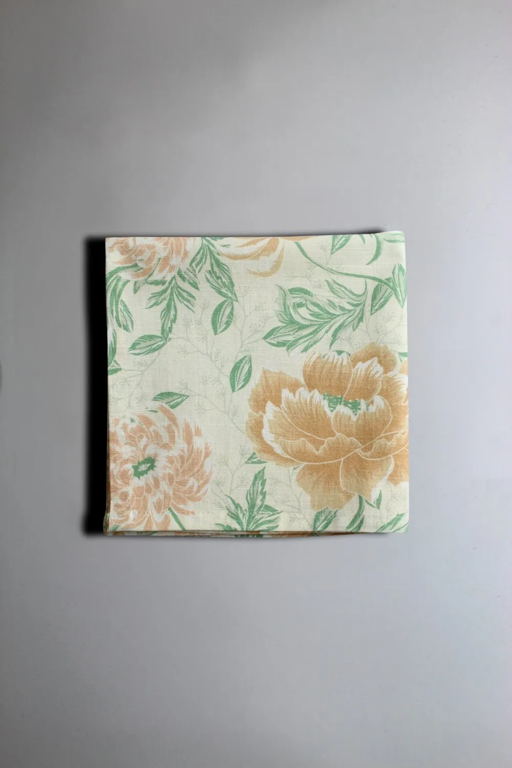 Serviettes de table en tissu - lot de 4 Almira (jaune)