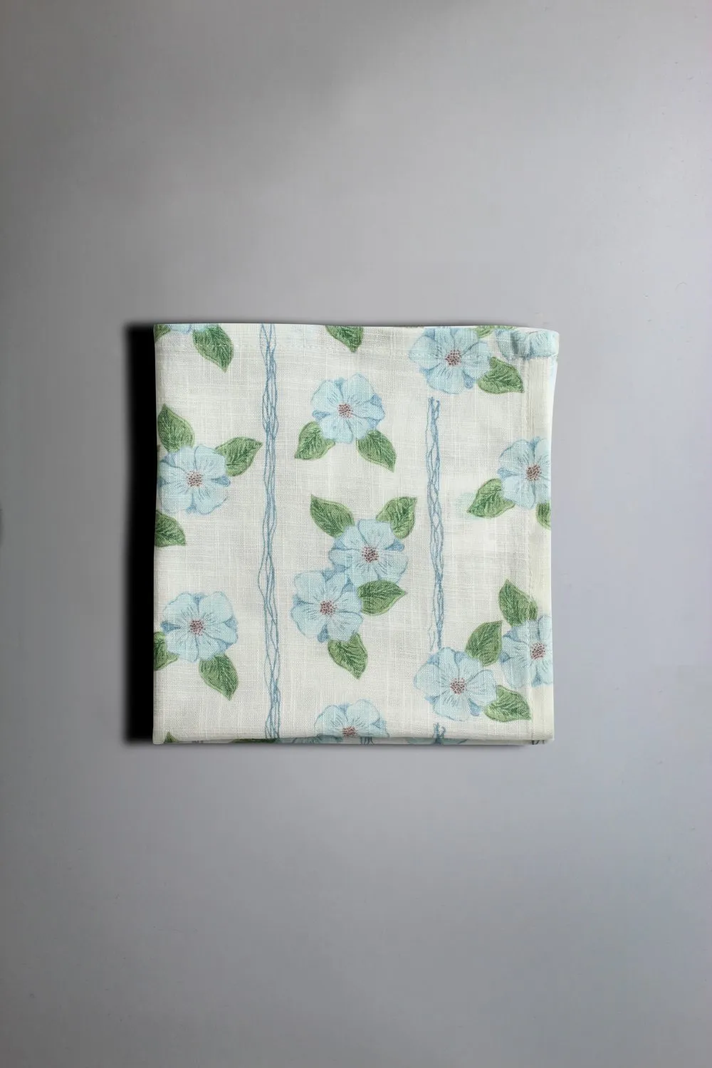 Serviettes en tissu - lot de 4 Anna-Lisa (bleu)