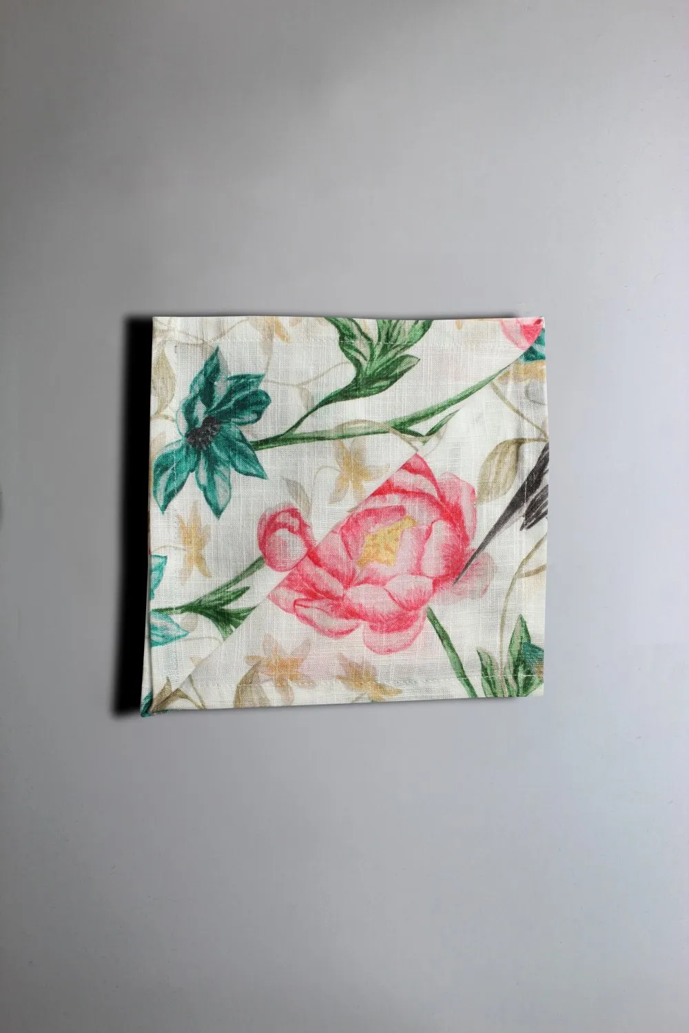 Serviettes en tissu - lot de 4 Gullan (rose)