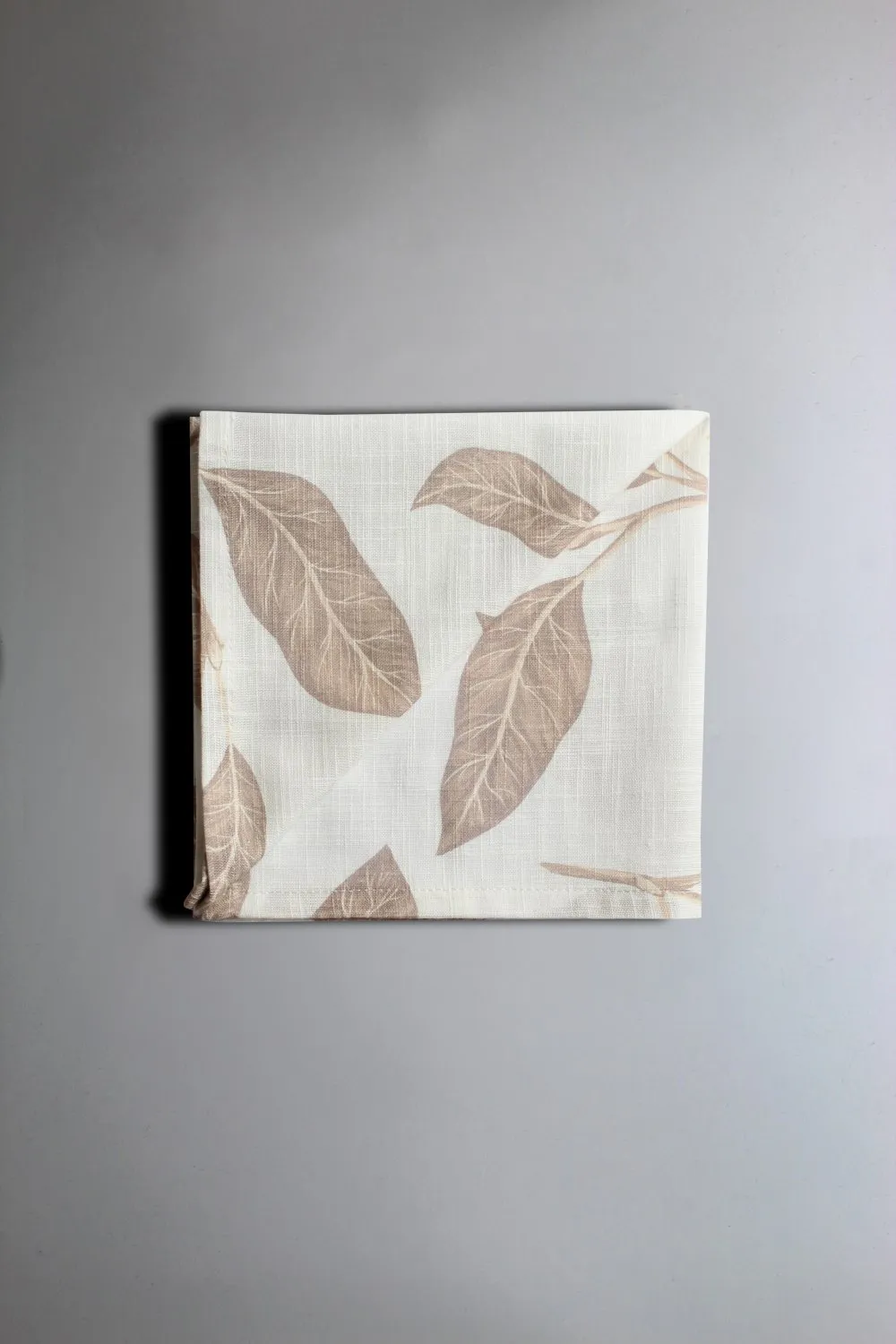 Serviettes en tissu - lot de 4 Morris (beige)