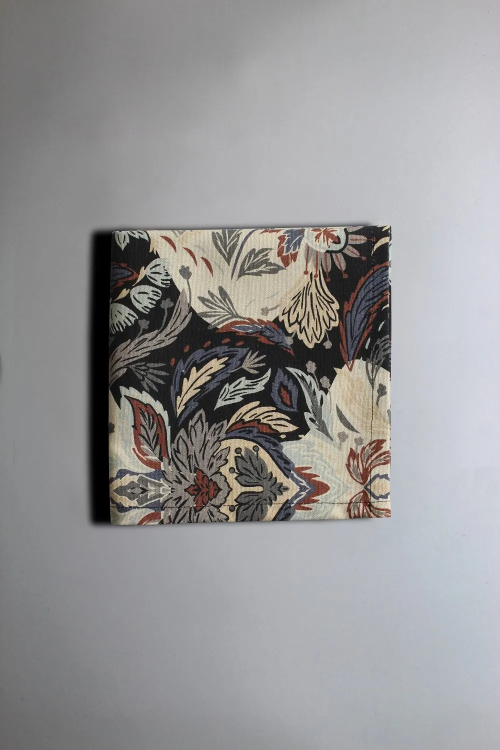Serviettes de table en tissu - lot de 4 Paula (bleu)