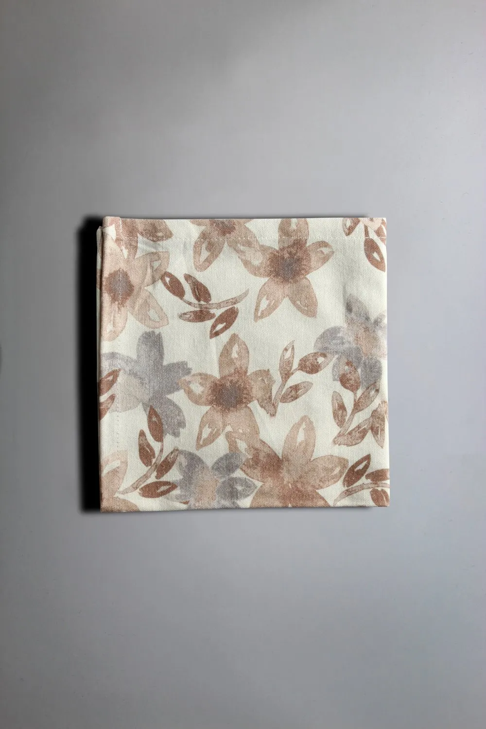 Serviettes de table en tissu - lot de 4 Petite (beige)