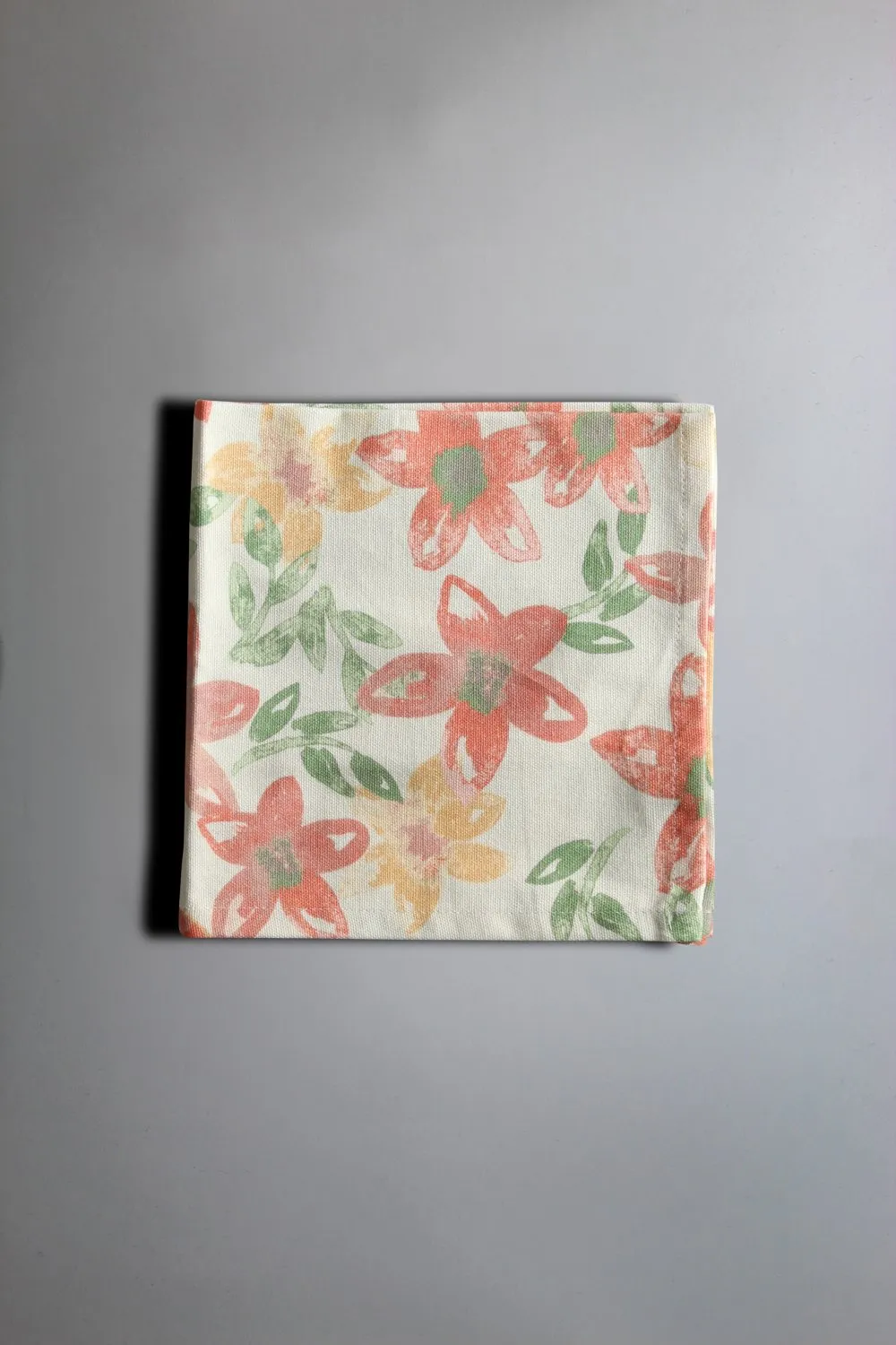 Serviettes de table en tissu - lot de 4 Petite (rose)