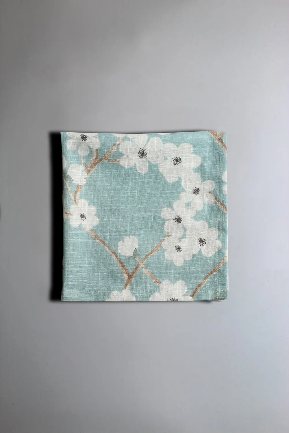 Serviettes en tissu - lot de 4 Pia-Li (turquoise)