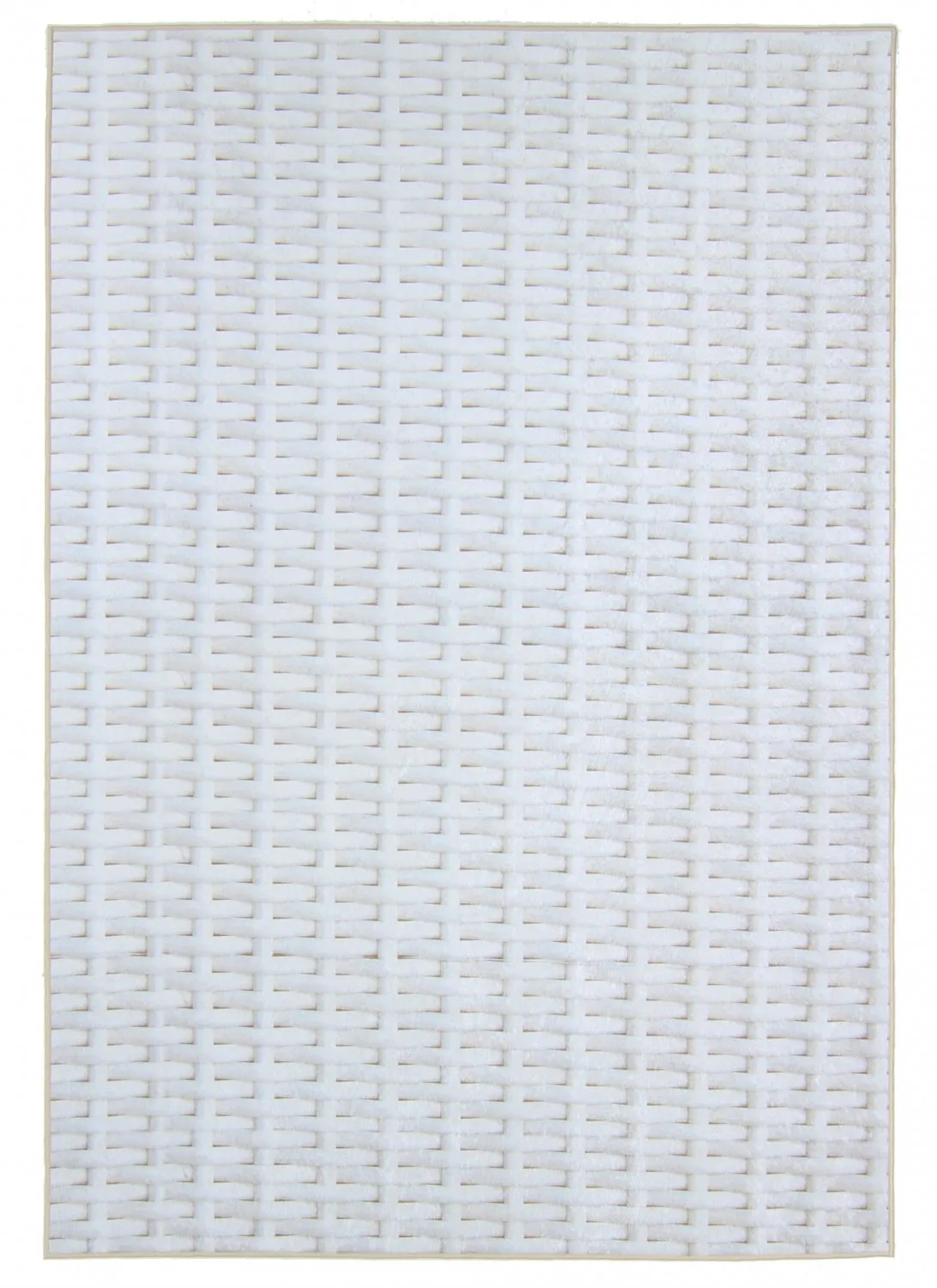 Tapis Wilton - Sevgi (gris/blanc)