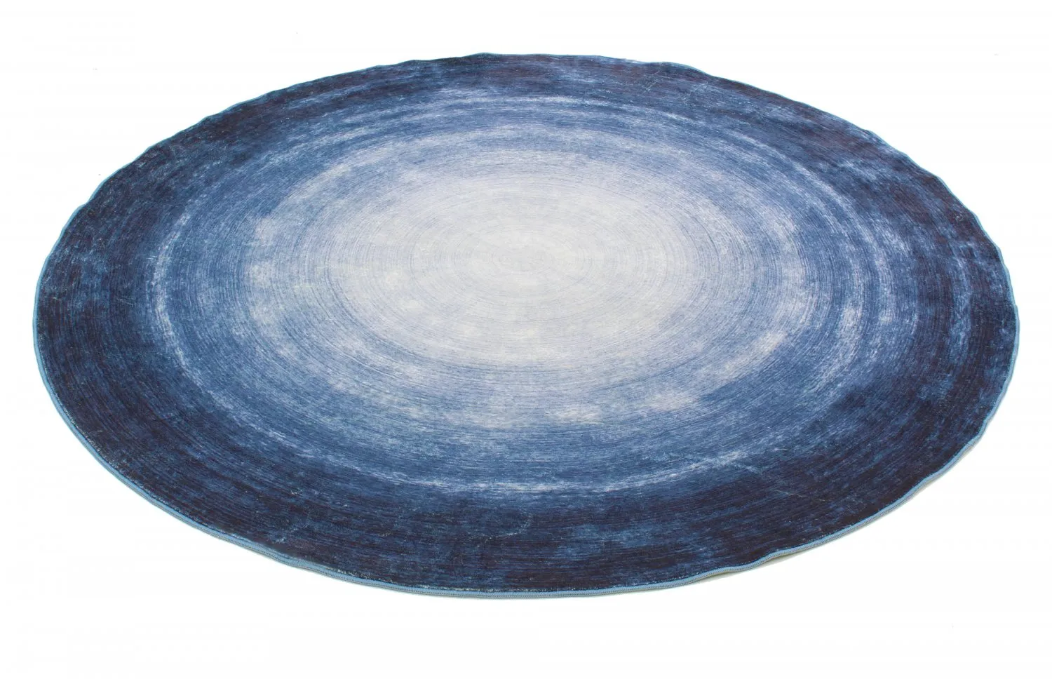 Tapis rond - Shade (bleu)