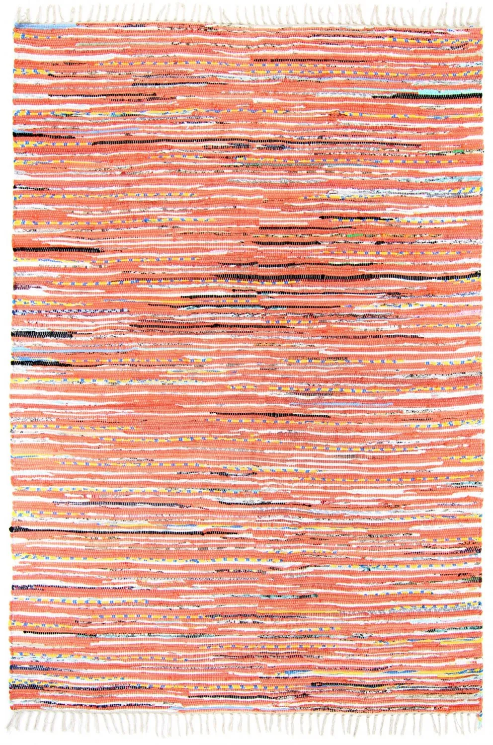 Tapis patchwork - Delhi (orange)
