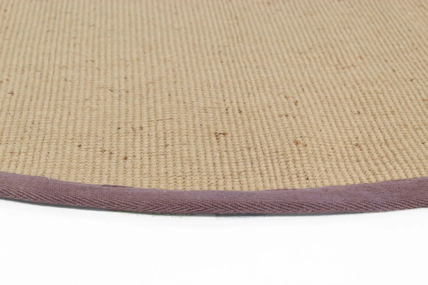 Tapis rond (sisal) - Agave (naturel/marron)