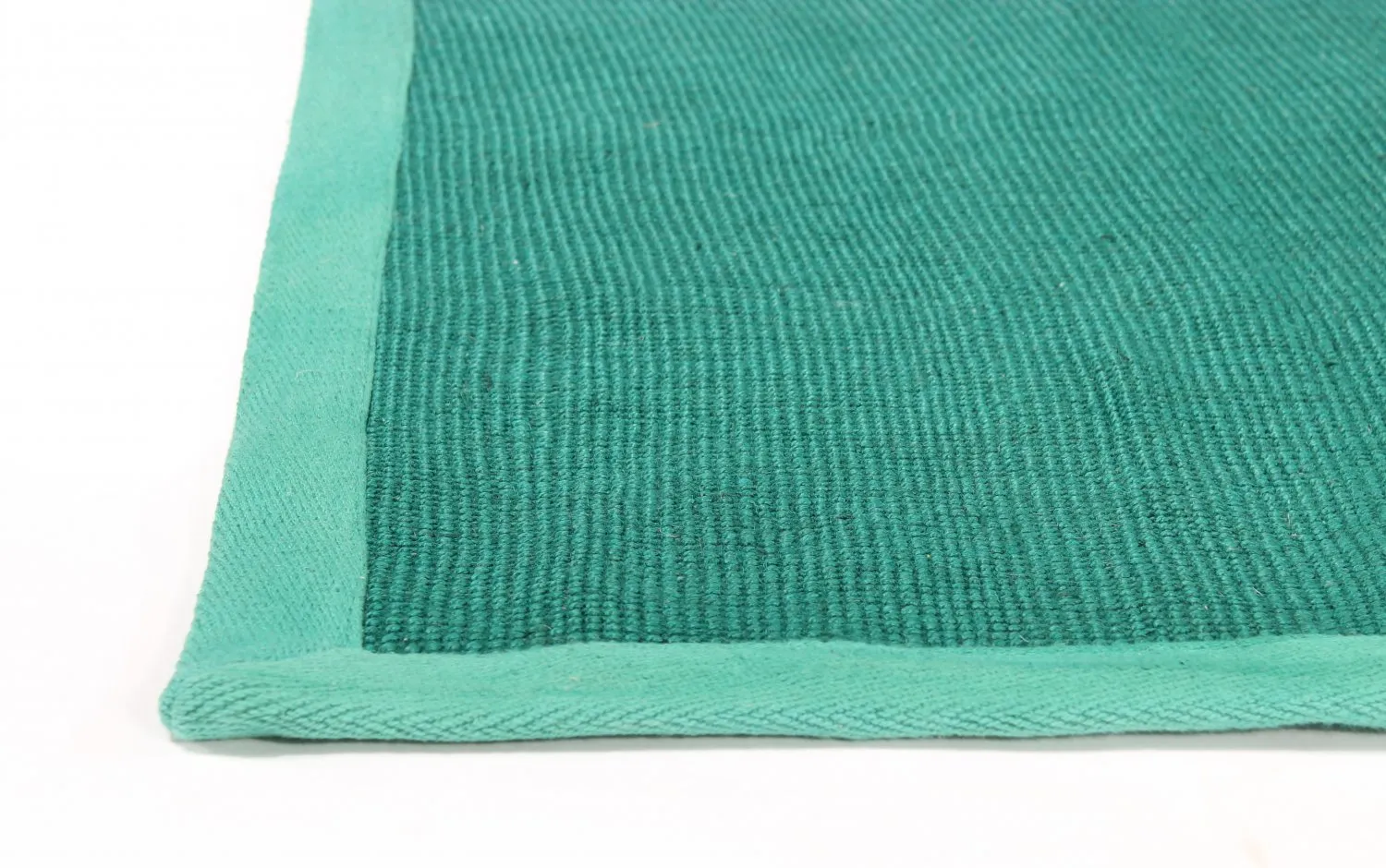 Tapis en sisal - Agave (vert émeraude)