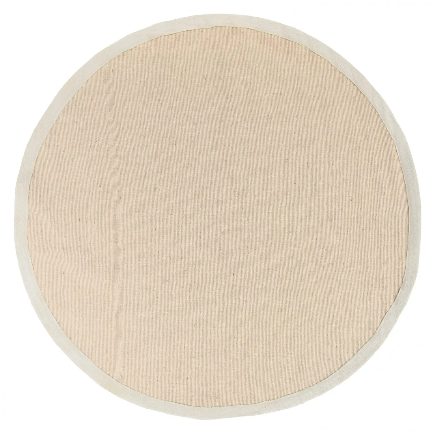 Tapis rond (sisal) - Agave (beige/gris)