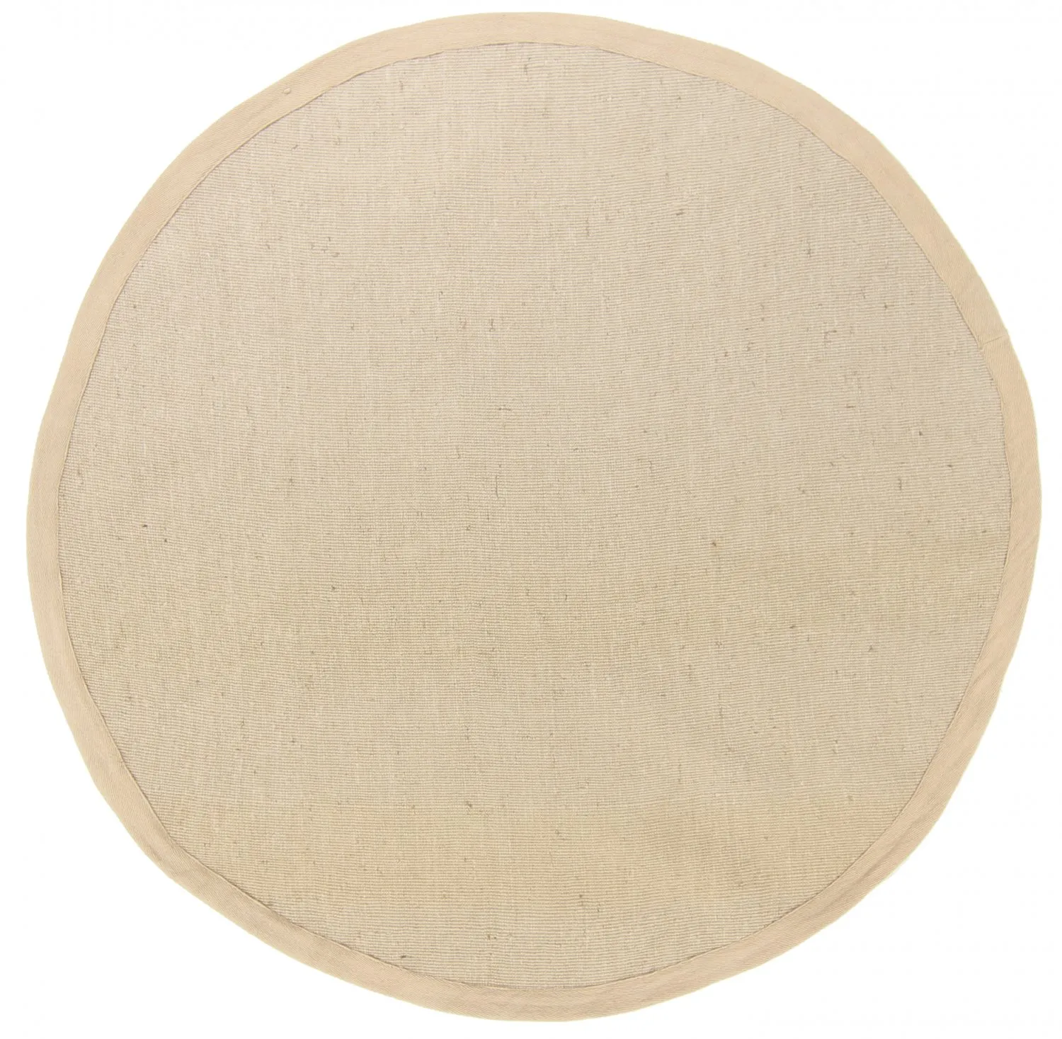 Tapis rond (sisal) - Agave (taupe)