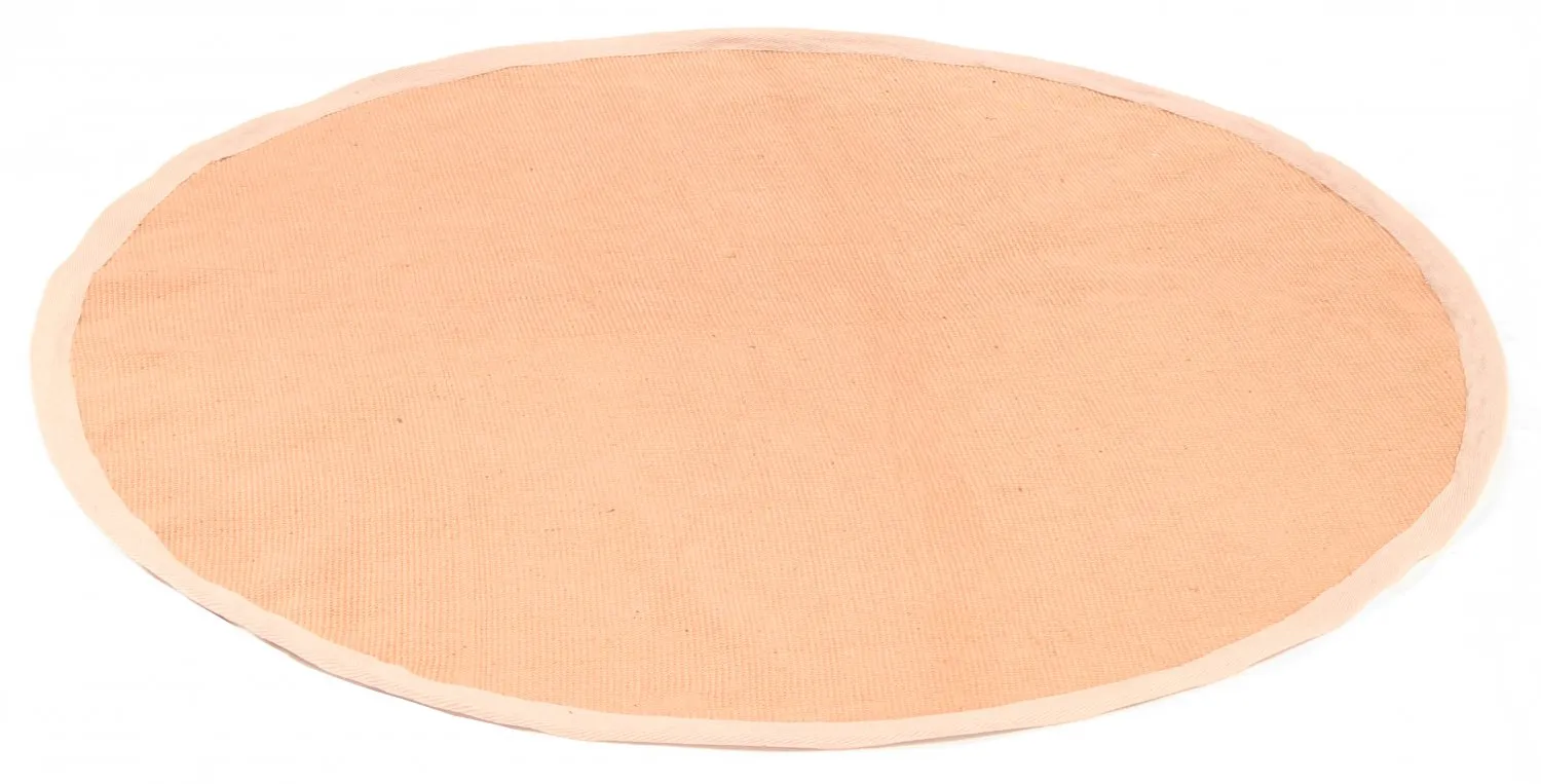 Tapis rond (sisal) - Agave (damas)