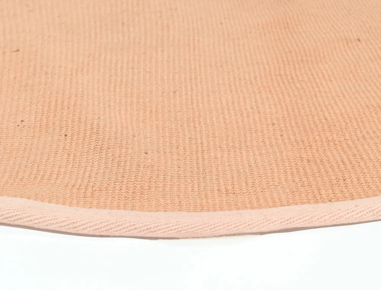 Tapis rond (sisal) - Agave (damas)