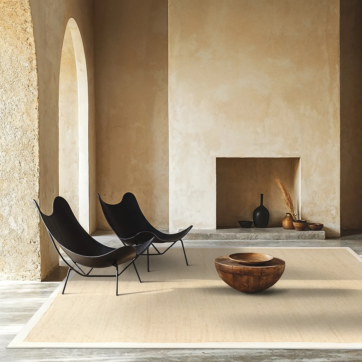 Tapis en sisal - Agave (ivoire)