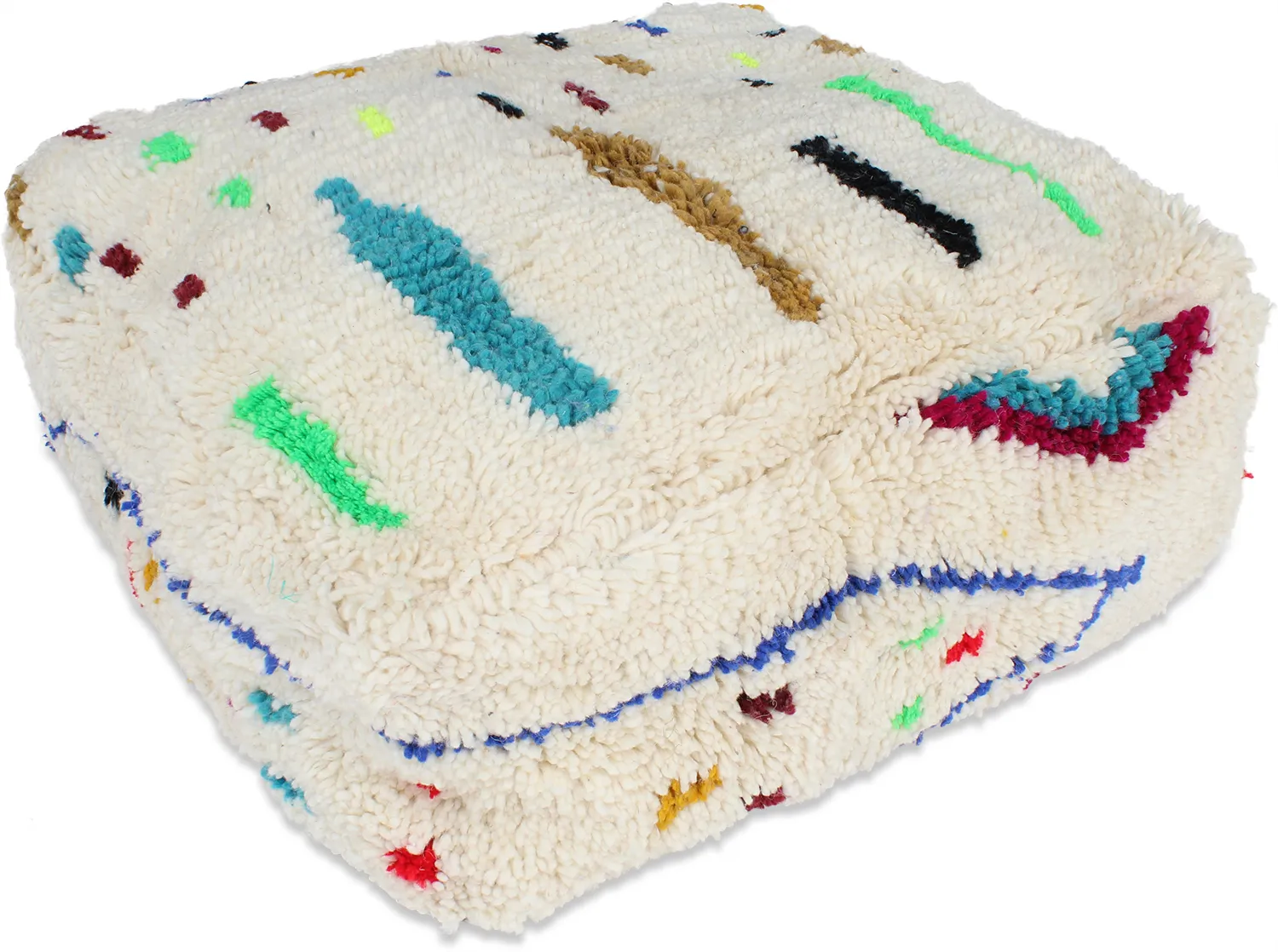 Pouf - Beni Ourain marocain