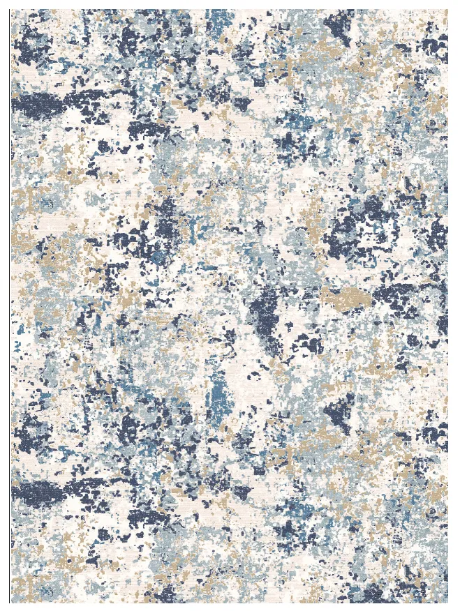 Tapis Wilton - Hiboun (bleu)