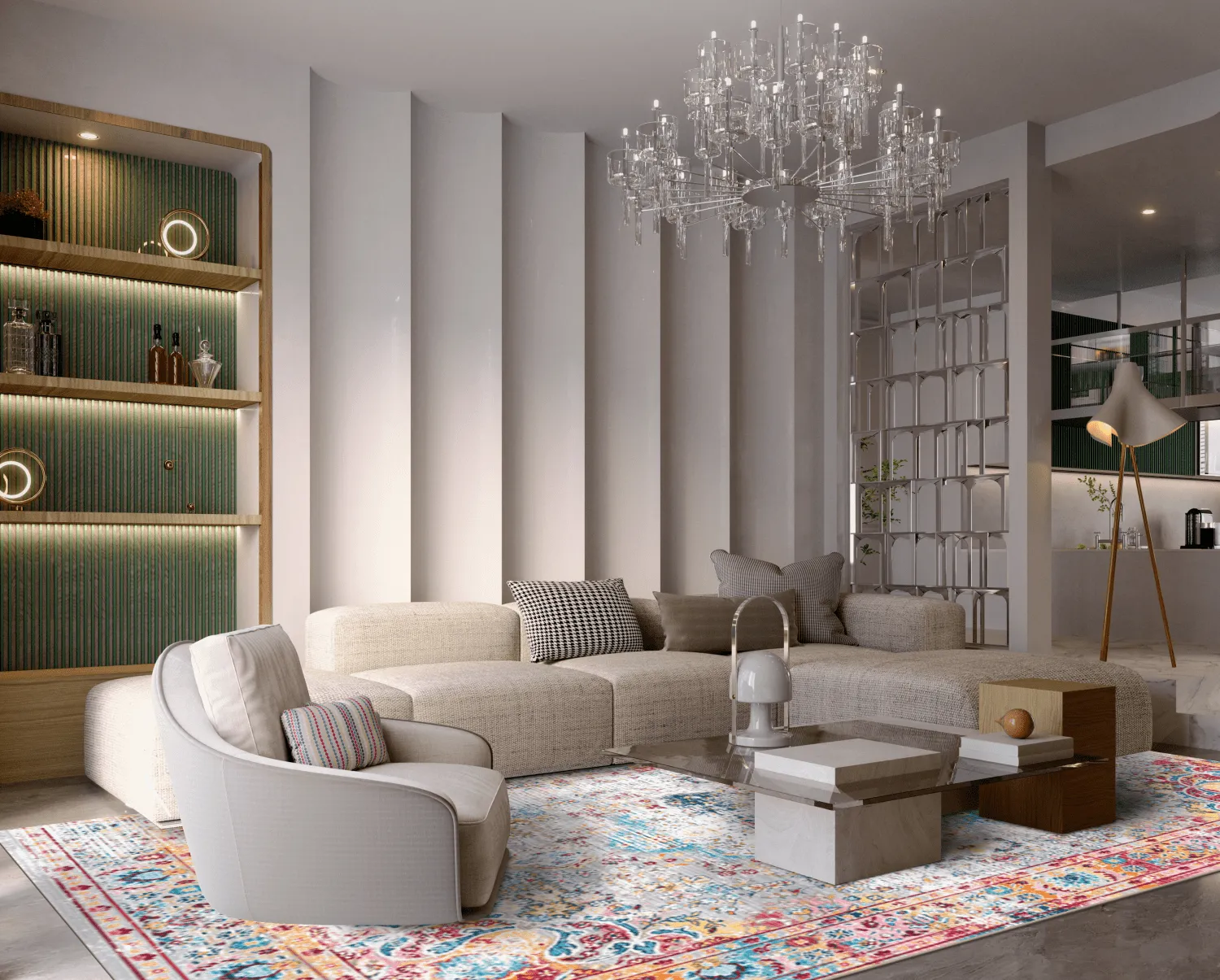 Tapis Wilton - Jedaida (multicolore)