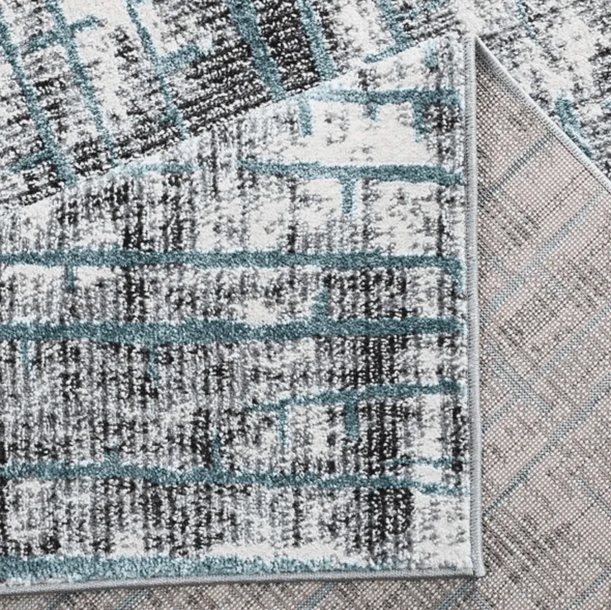 Tapis Wilton - Eystur (bleu)
