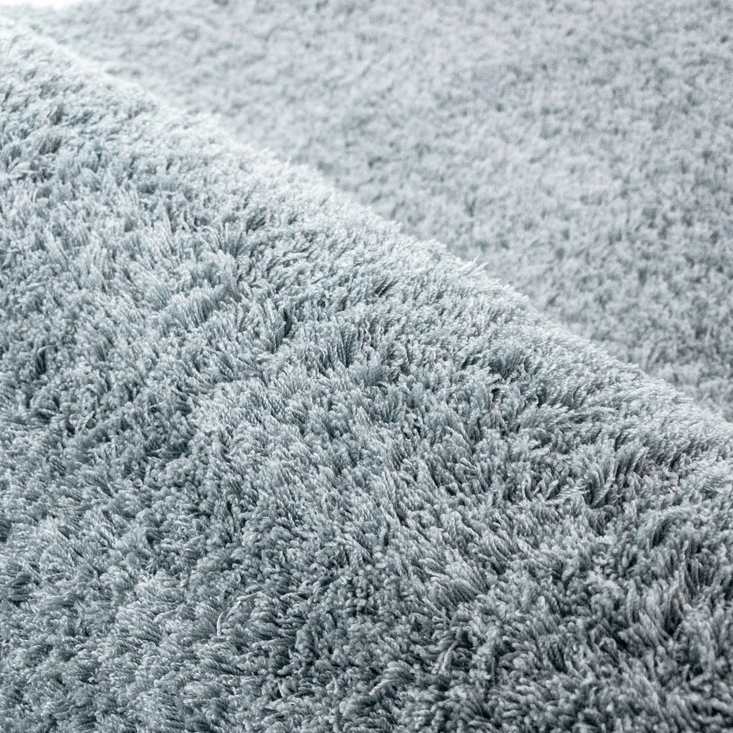 Tapis à poils longs - Soft Shine (turquoise)