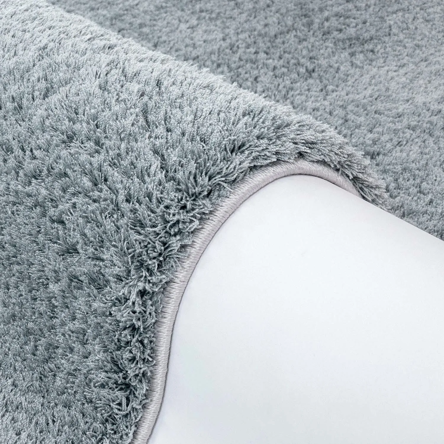 Tapis à poils longs - Soft Shine (turquoise)