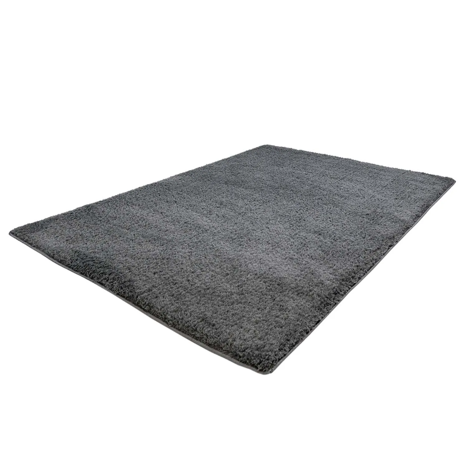 Tapis moelleux - Soft Shine (gris foncé)