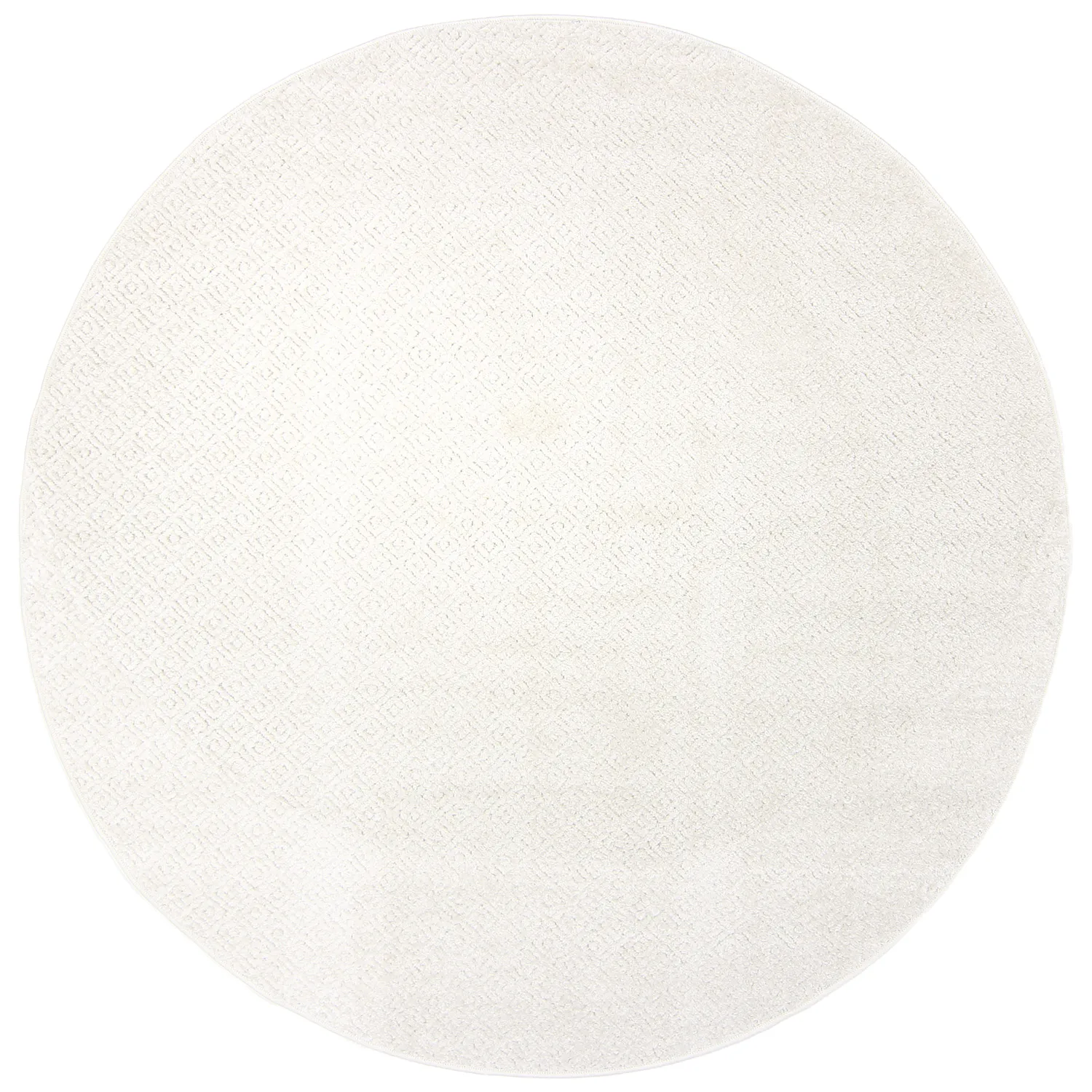Tapis rond - Intérieur/Extérieur Baldwin (crème)
