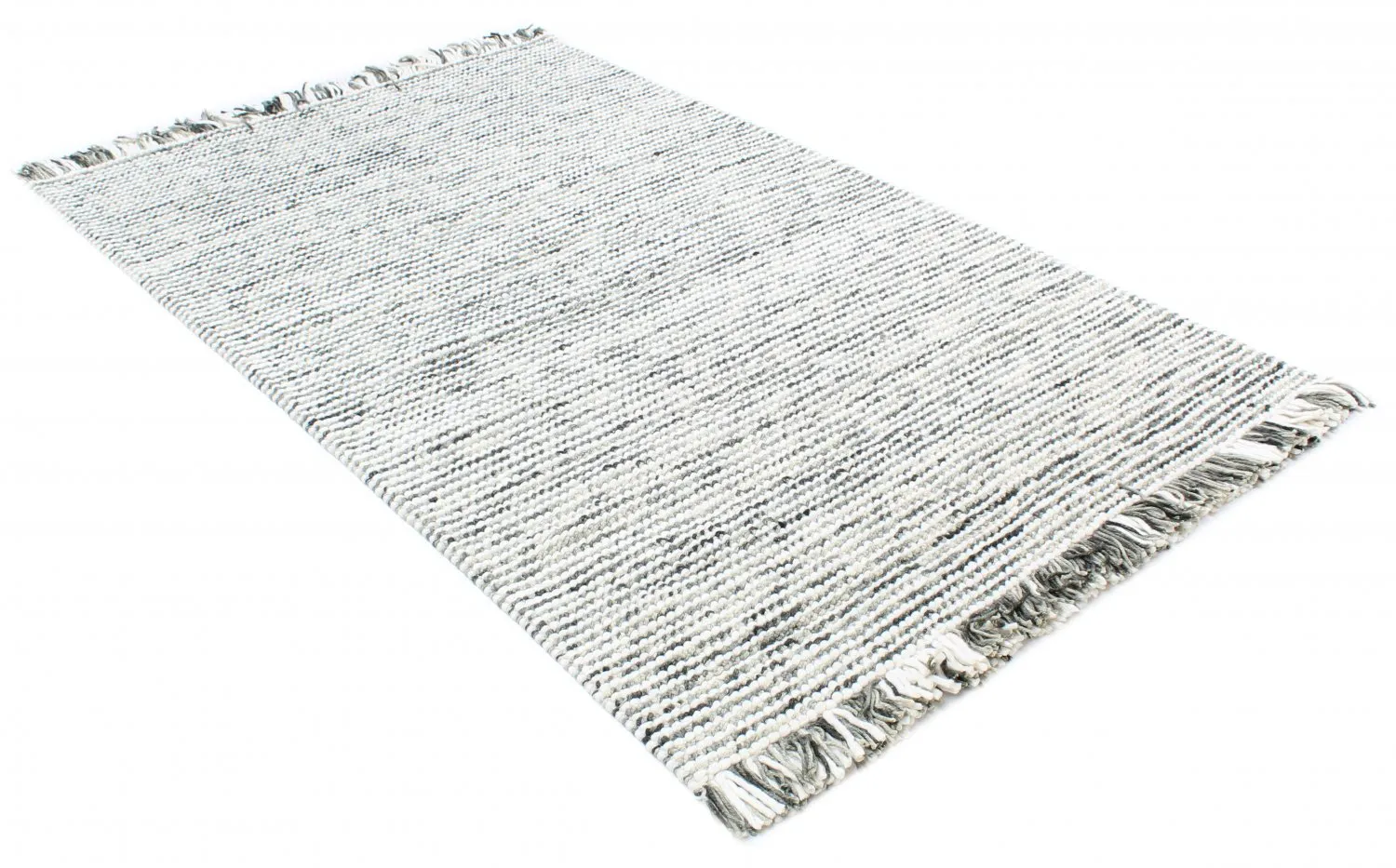 Tapis en laine - Stromness (gris/beige)