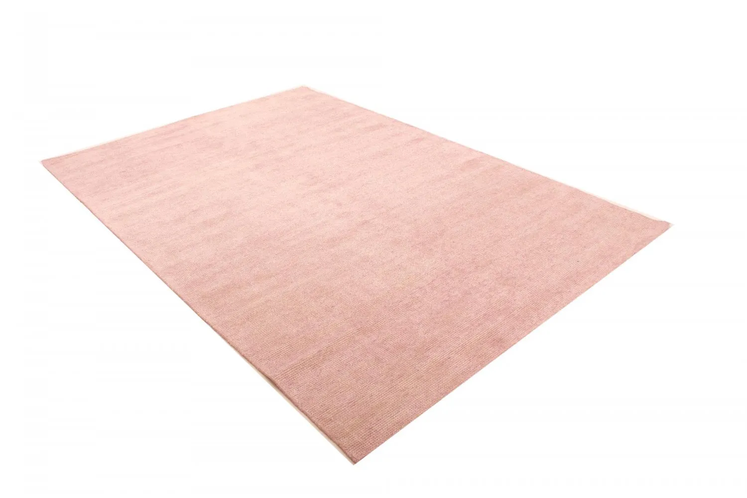 Tapis en soie de bambou - Faliraki (rose clair)