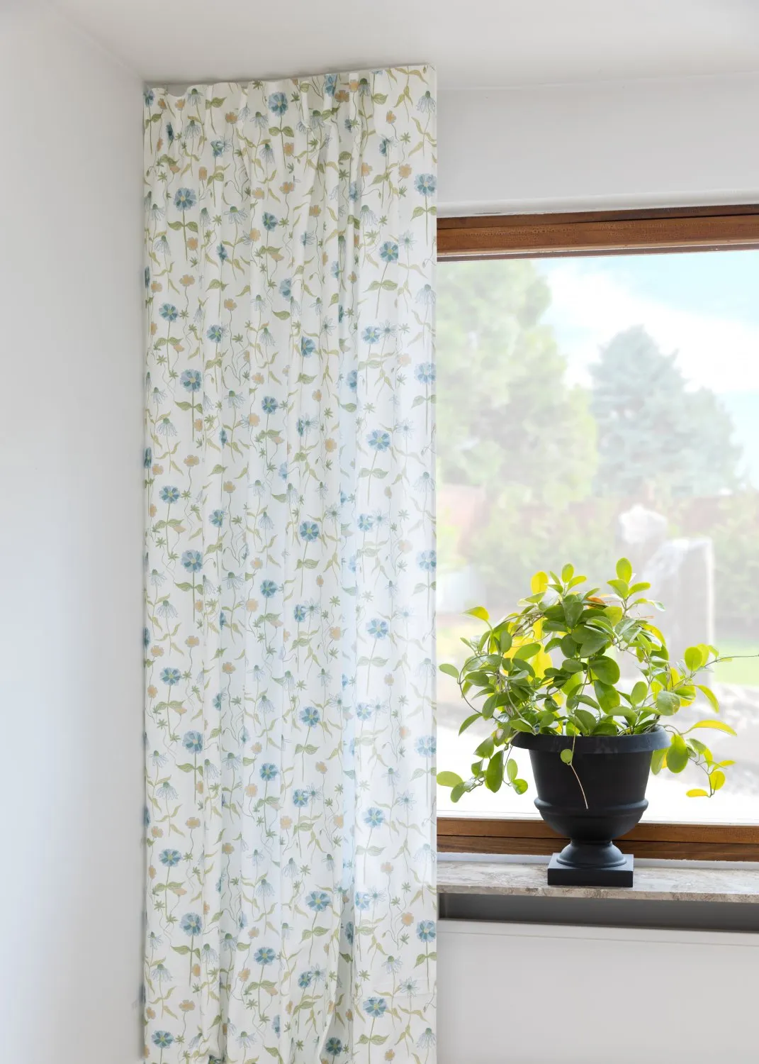 Rideaux - Rideau en coton Sweetie (bleu)