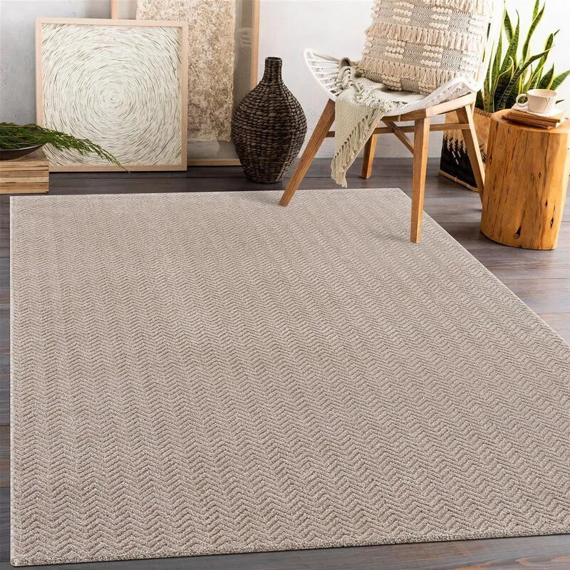Tapis à poils longs - Pandora (beige)