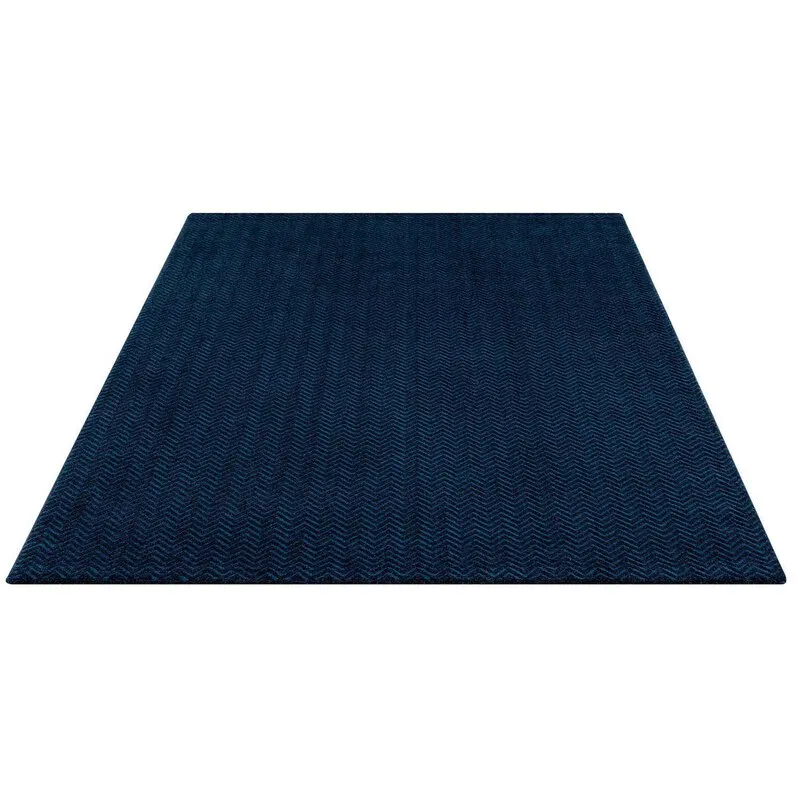 Tapis à poils longs - Pandora (bleu)