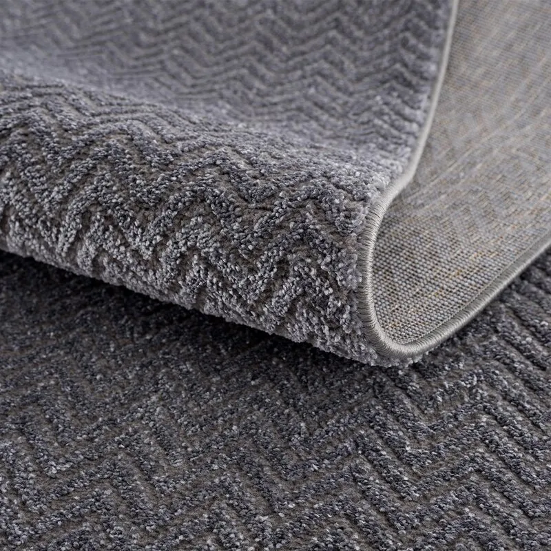 Tapis à poils longs - Pandora (gris)