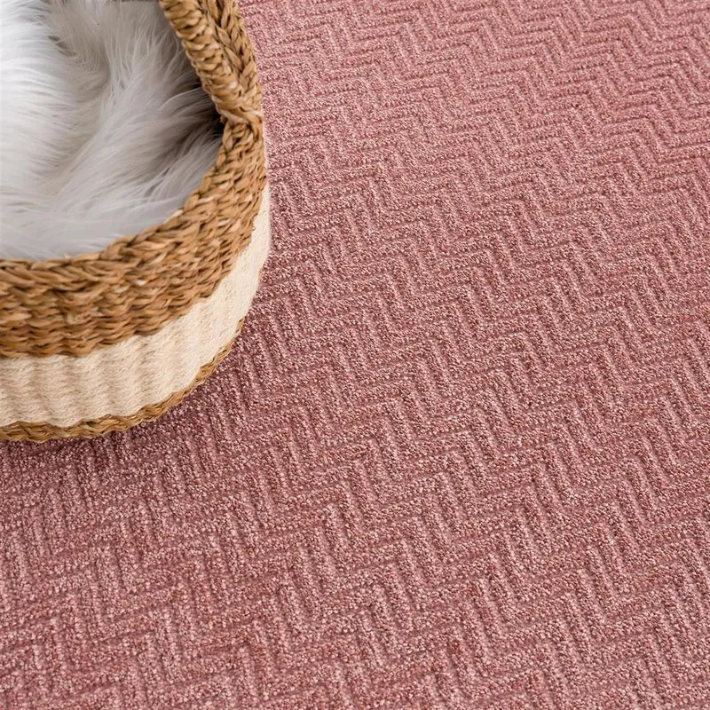 Tapis à poils longs - Pandora (rose)