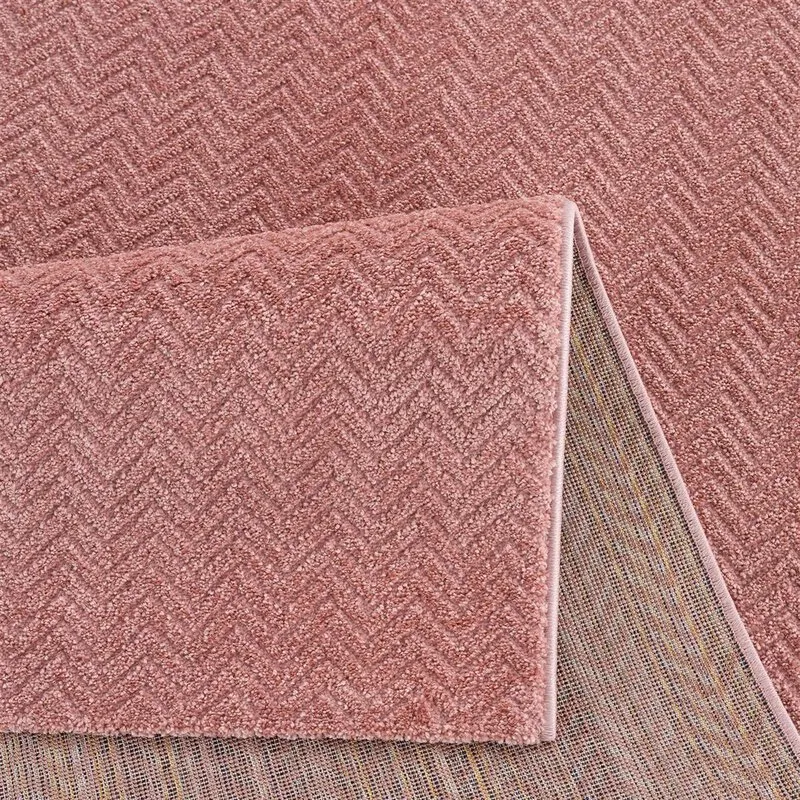 Tapis à poils longs - Pandora (rose)