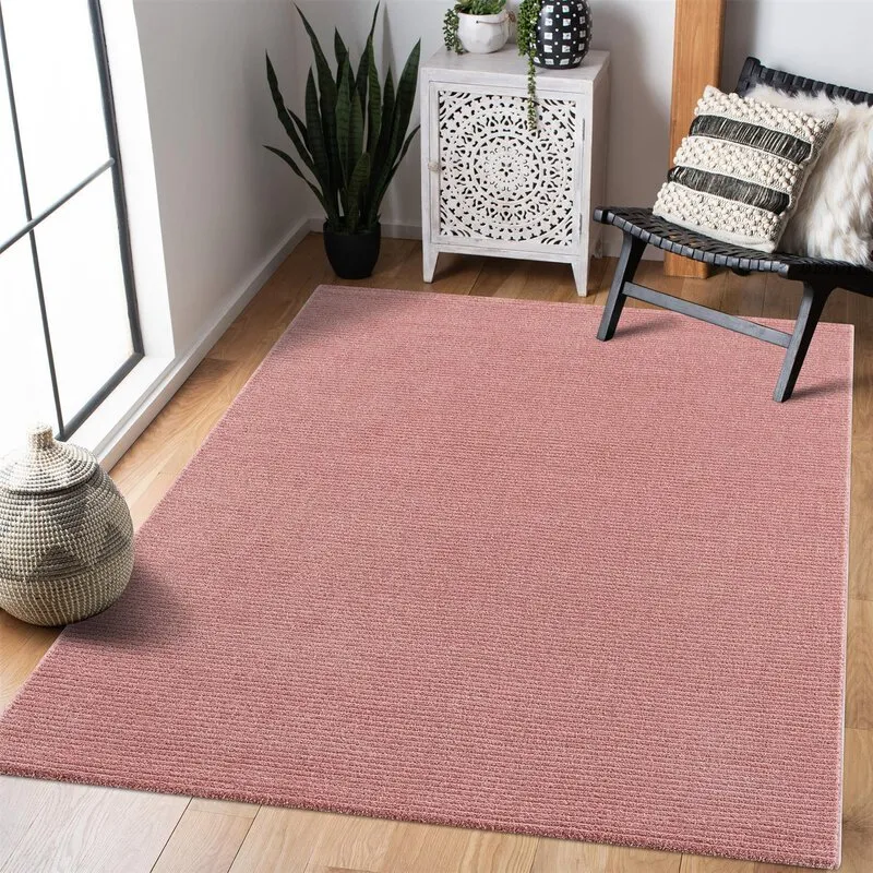 Tapis à poils longs - Grace (rose)