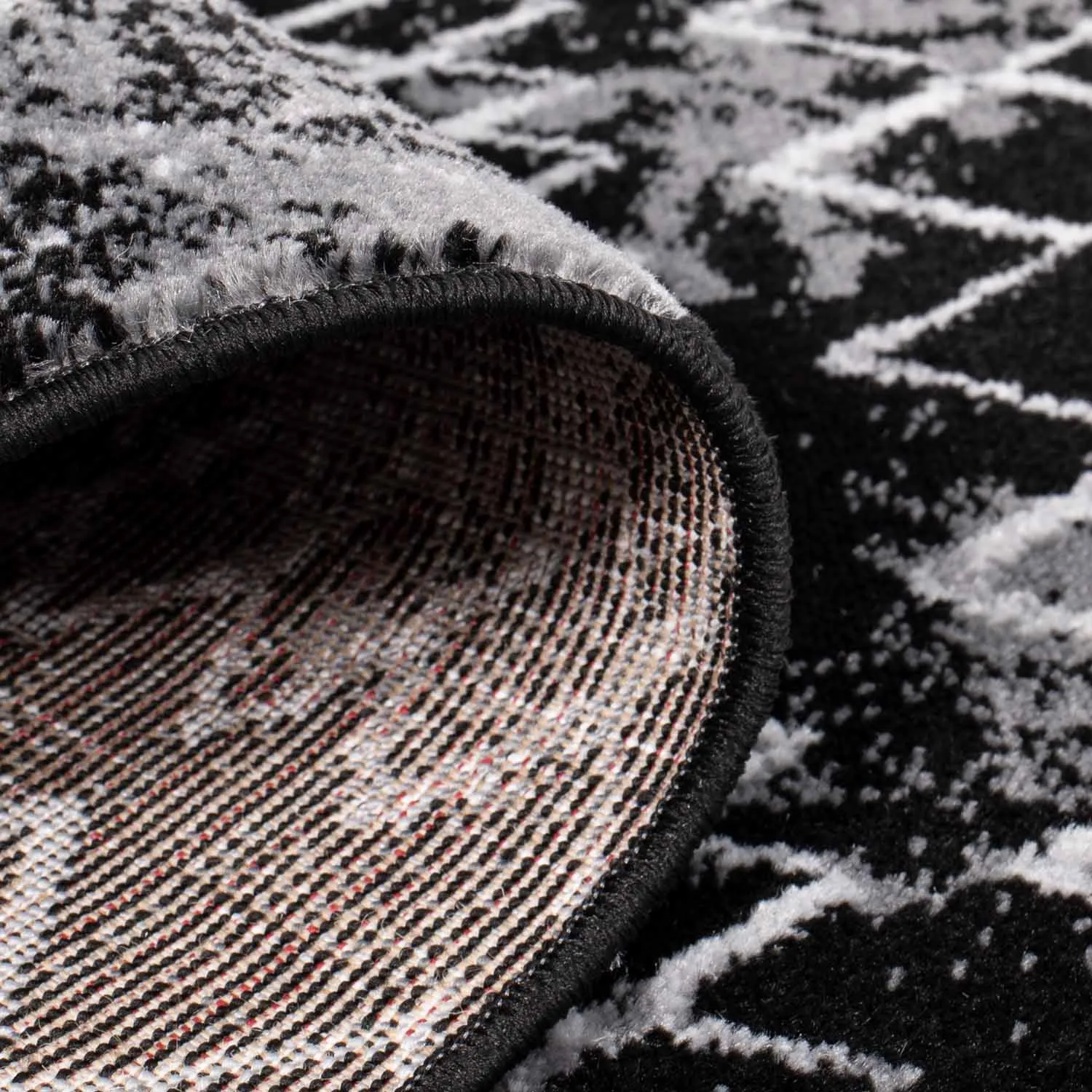 Tapis Wilton - Meknes (noir)