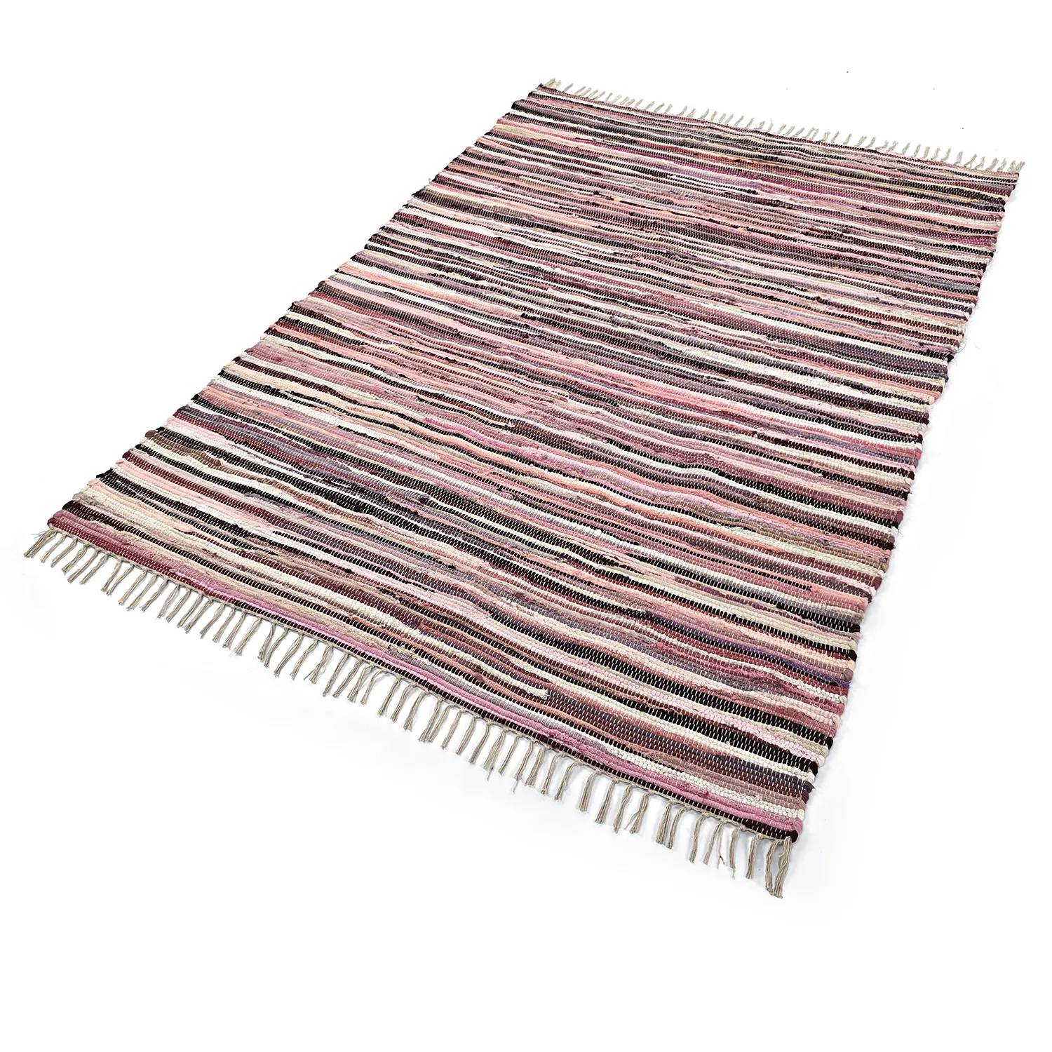Tapis chiffons - Home (rose/multicolore)
