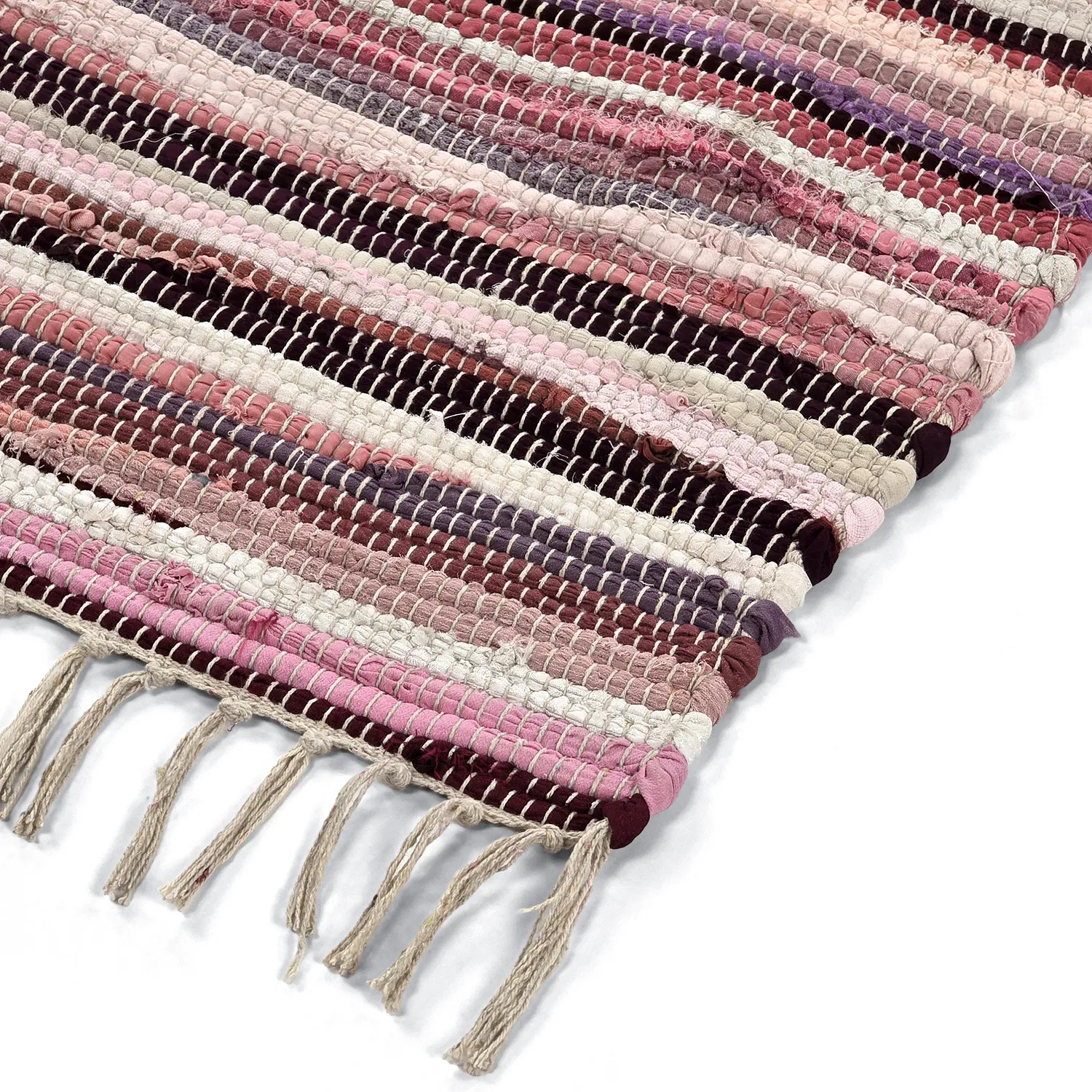 Tapis chiffons - Home (rose/multicolore)