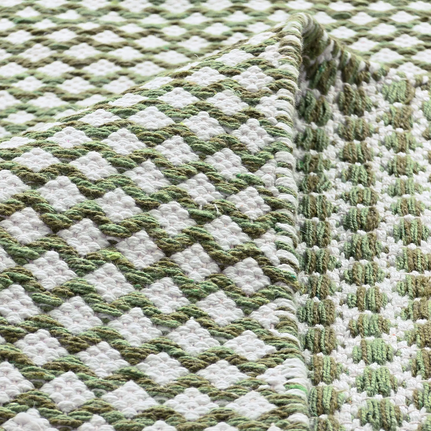 Tapis chiffons - Vinga (vert)