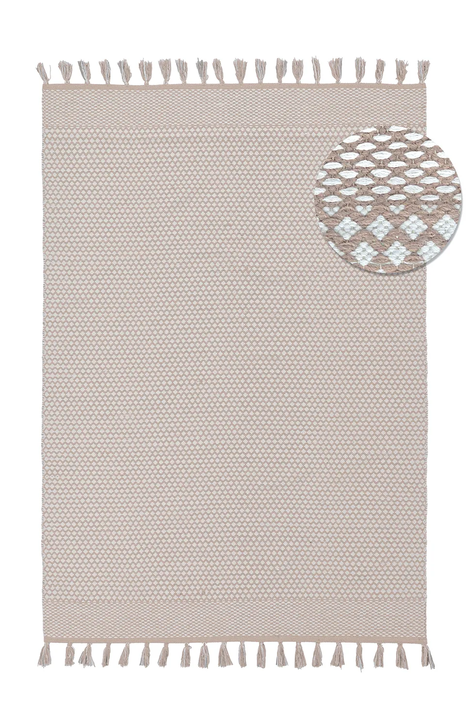 Tapis chiffons - Vinga (nature)