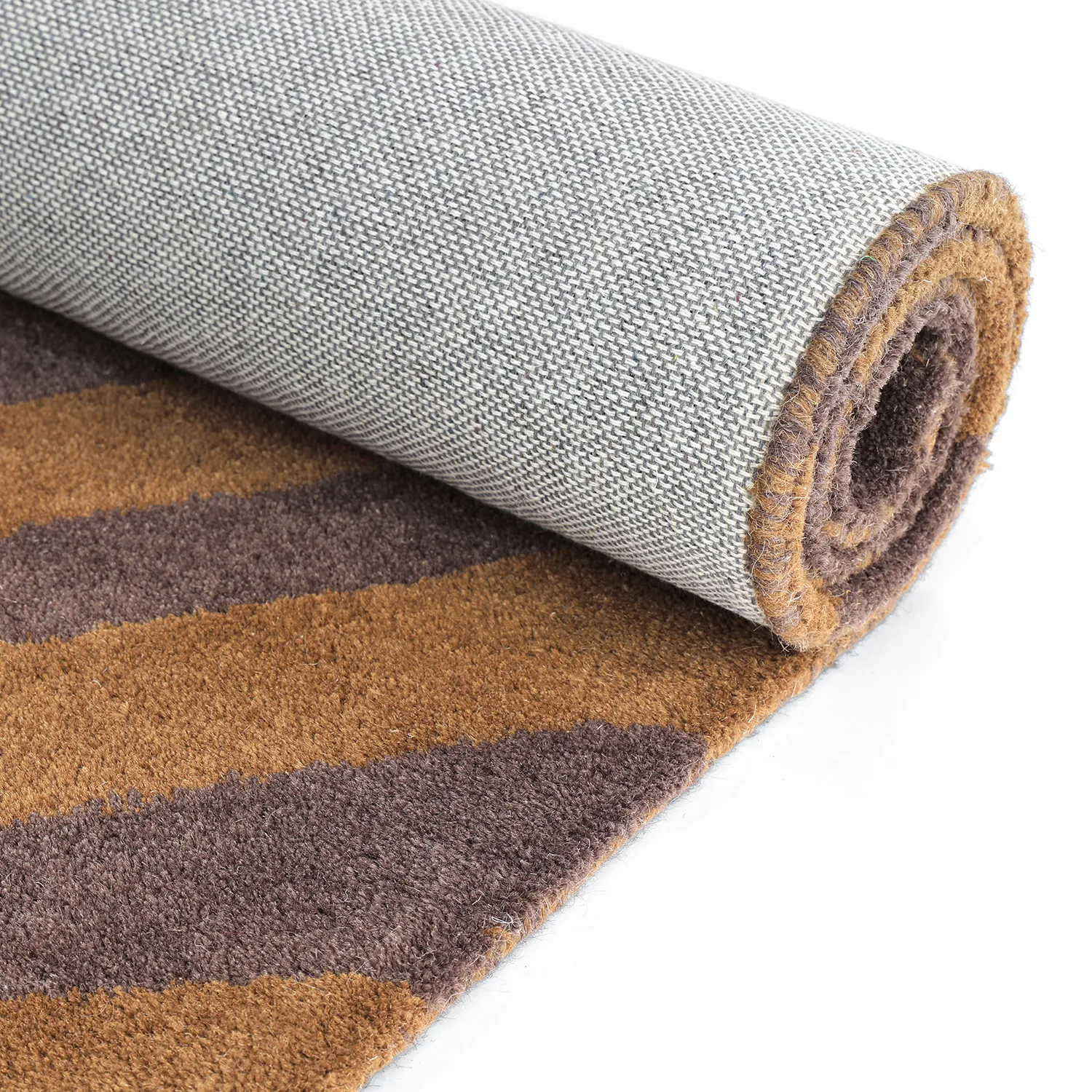 Tapis de laine - Aiz Hand Tufted Wool Premium (marron)