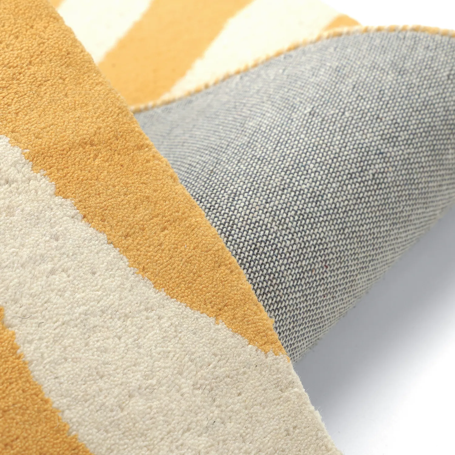 Tapis de laine - Aiz Hand Tufted Wool Premium (jaune)