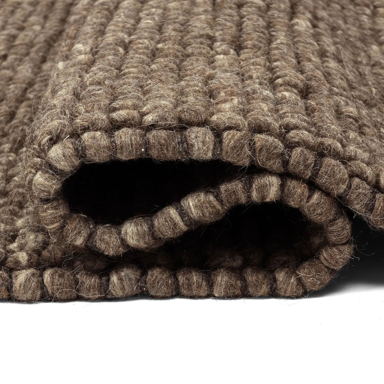 Tapis en laine - Avafors Wool Bubble (marron/beige)