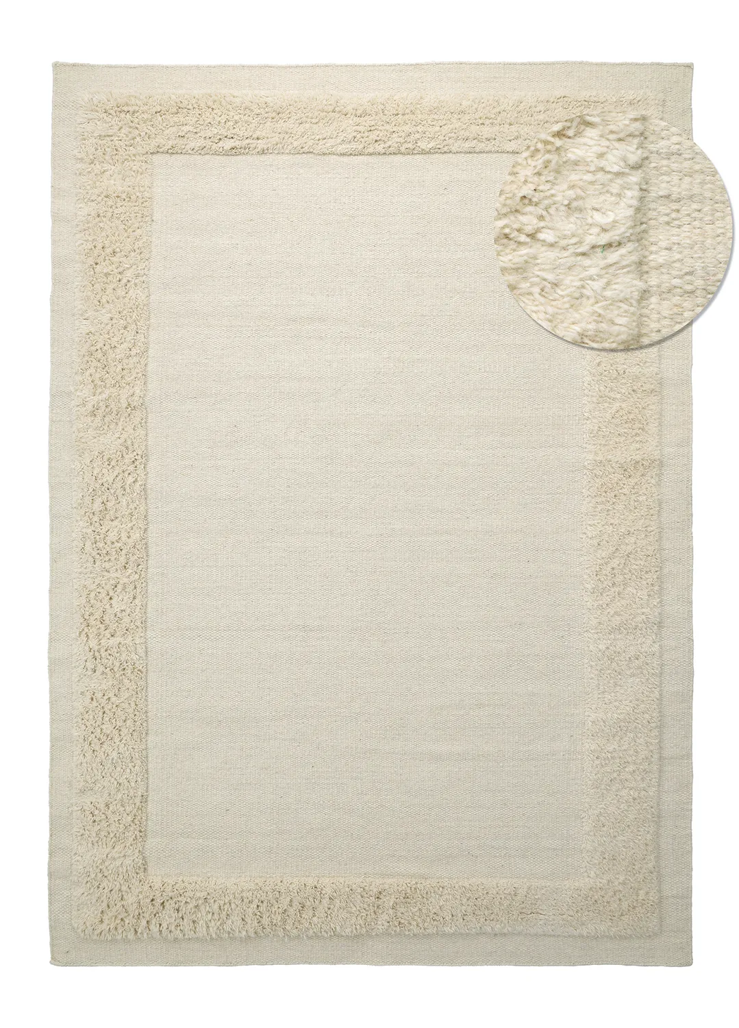 Tapis de laine - Beja (crème)